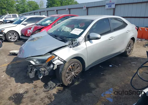 2016 Toyota Corolla S Plus from USA, damaged, VIN 2T1BURHE9GC572606